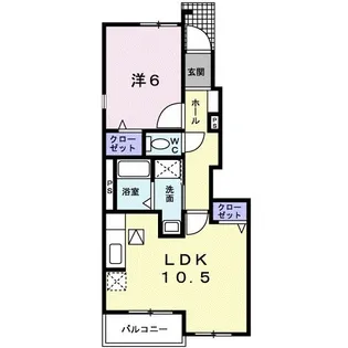 オーシャンテラスⅡ【1階】の間取り