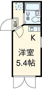 エルプレミア平井【1階】の間取り