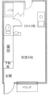 シャインヒルズ静岡【202号室】の間取り