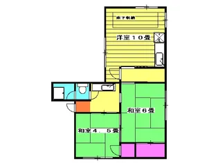 パークハイム星【2階】の間取り