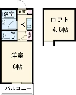 IMG Co-po 9【208号室】の間取り