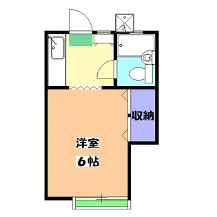 ハイム花水木【202号室】の間取り
