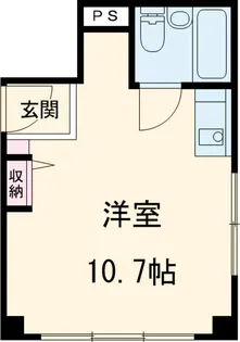 ベルシャンブル【306号室】の間取り
