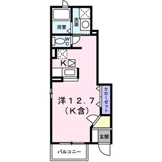 エレガンテ【1階】の間取り