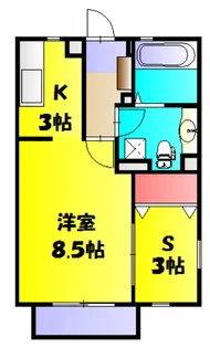 ヴォートル・メゾンC棟【1階】の間取り