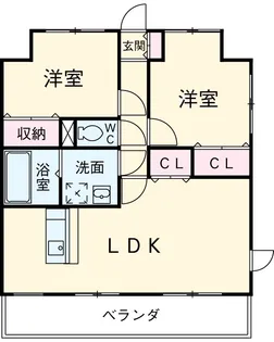 アルトカッシーナ【5階】の間取り