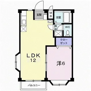 ライフサークルパート3【1階】の間取り