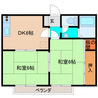 MyCityLife36番館【2階】の間取り