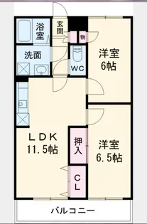 メゾンエスポワール【3階】の間取り
