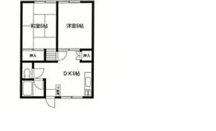 メゾンド・三ッ境【1階】の間取り