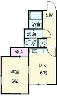 アネックスユウ【5号室】の間取り