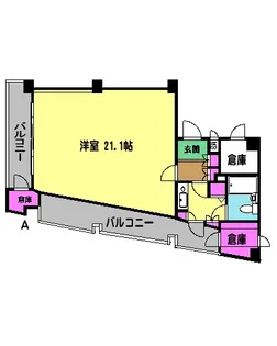 メゾンノア【6階】の間取り