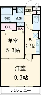 アンクレージュ【2階】の間取り