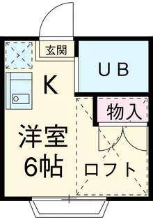 グリーンヒル武蔵野【1階】の間取り