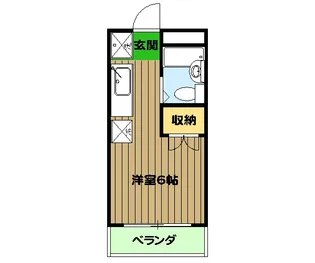 ガーデンハウス1【303号室】の間取り