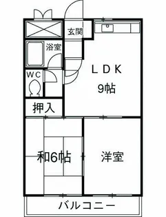 クリーンピア【102号室】の間取り