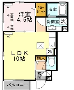 アルファⅢ【1階】の間取り