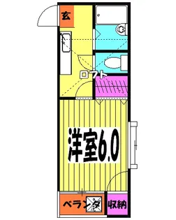 アーバンM3【1階】の間取り