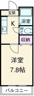 ドエル相模【1階】の間取り
