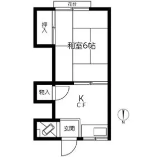 トキワ荘【202号室】の間取り