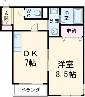ハイリード・セイフウ【505号室】の間取り