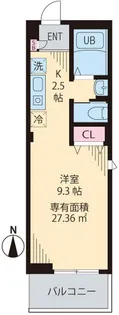 マルベリー コート【1階】の間取り