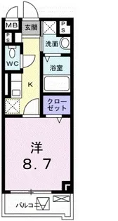 愛知県名古屋市千種区千種2丁目【マンション】の間取り