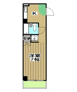 タウンコーポくつかけ【2階】の間取り