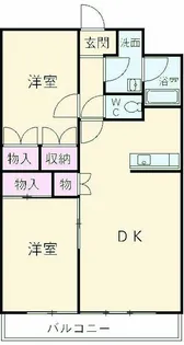 コート・パストラル【2階】の間取り