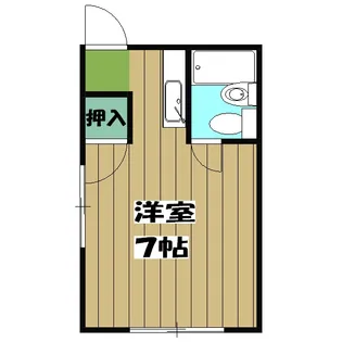 ハイツジュン【301号室】の間取り