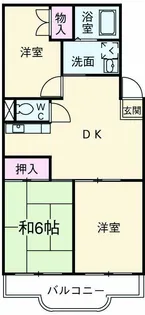 グランシャリオ【402号室】の間取り