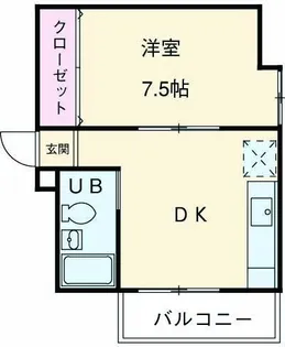 フヨウビル【7-A号室】の間取り