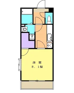 メゾンアネシス【1階】の間取り