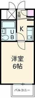 清水センチュリー21【402号室】の間取り