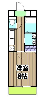 アルファープライズセブン【102号室】の間取り