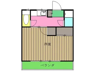 メゾン新川口東棟【103号室】の間取り