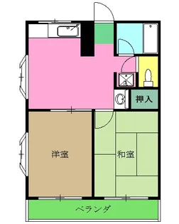 山崎ビル【2階】の間取り