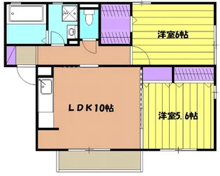 アリエッタ【1階】の間取り
