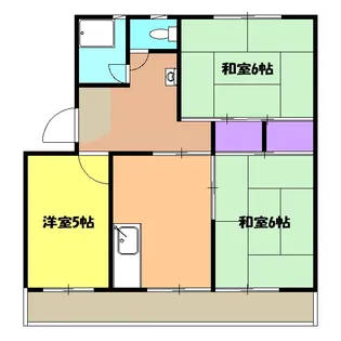 杉山マンション【302号室】の間取り