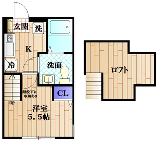 Steer Odasaga【2階】の間取り