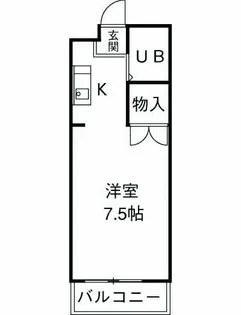 プリムローズ【102号室】の間取り