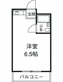 相模楽聖会館【214号室】の間取り