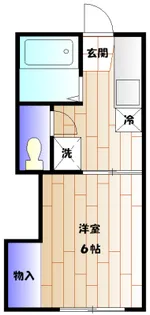 フラットⅡ【102号室】の間取り