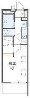 レオパレス花梨【301号室】の間取り