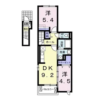 River・Line【2階】の間取り
