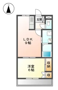 レッドウィング3番館【1階】の間取り