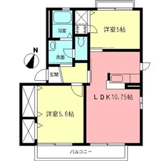 ファミリーエール【2階】の間取り