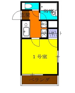 カンパネーラ相武台【301号室】の間取り