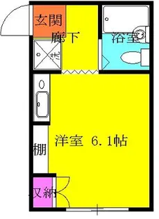 グリーンハウス【2階】の間取り