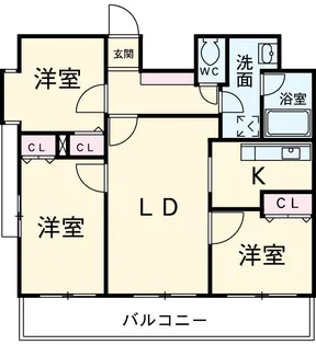 アーバンポイント高崎【2階】の間取り